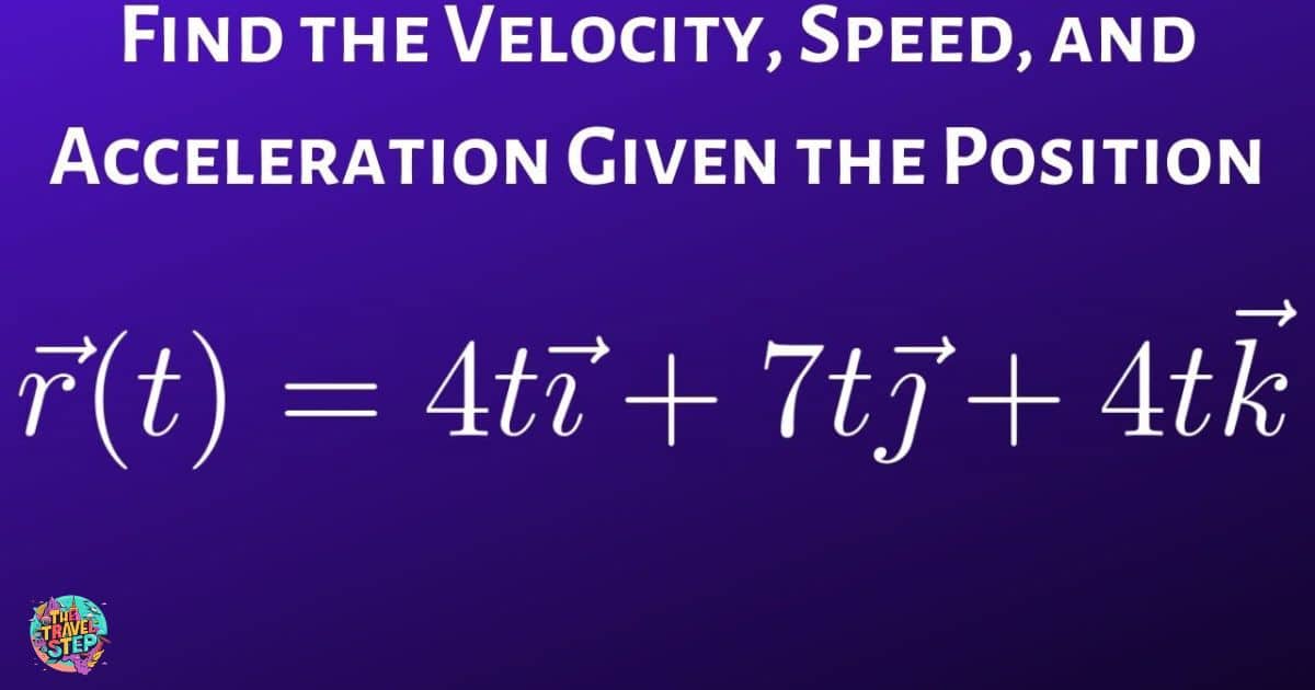 Solving for Acceleration at a Given Velocity