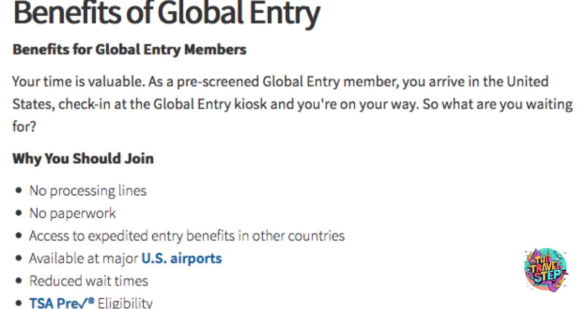 Eligibility and Benefits of Global Entry