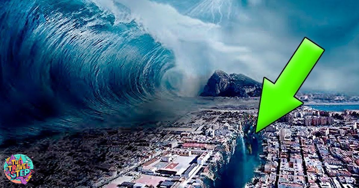 How Far Inland Would a 1000 Ft Tsunami Go?