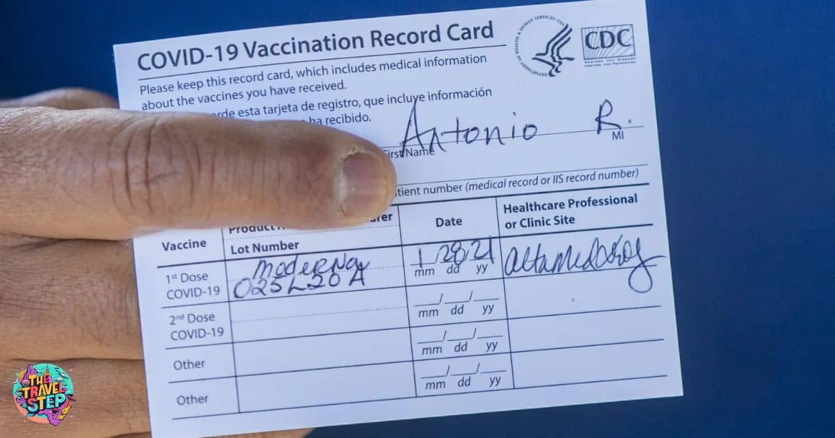 Traveling to the USA With Vaccination Certificates