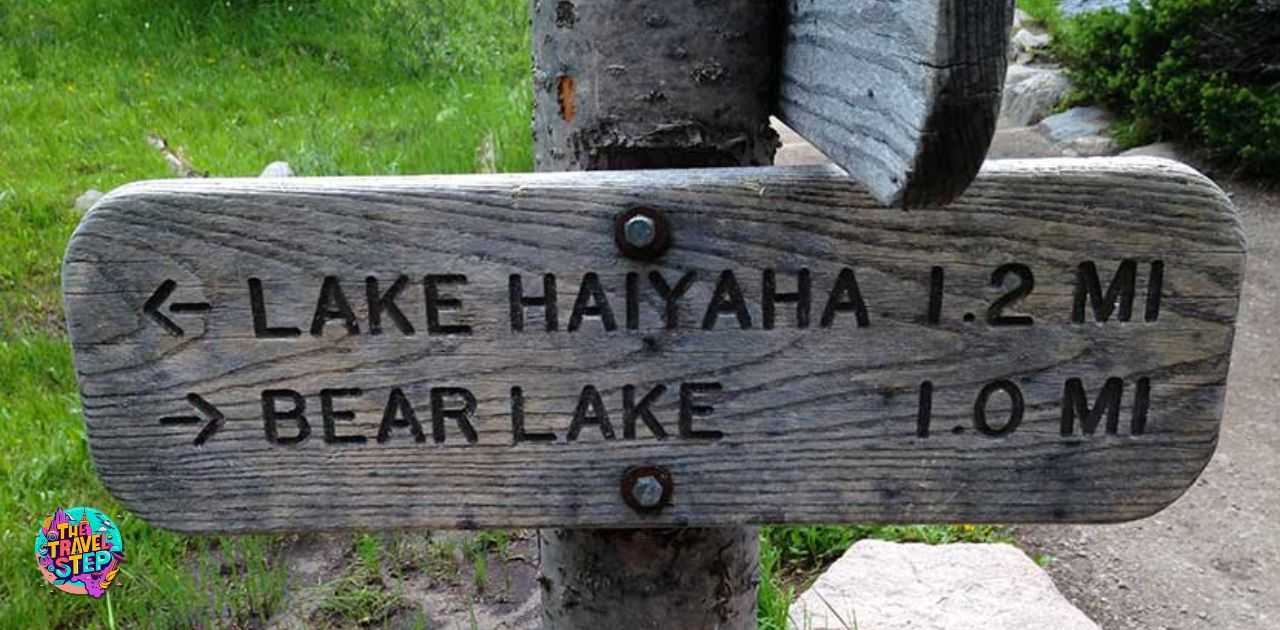Navigation And Route Directions for Hike to Haiyaha