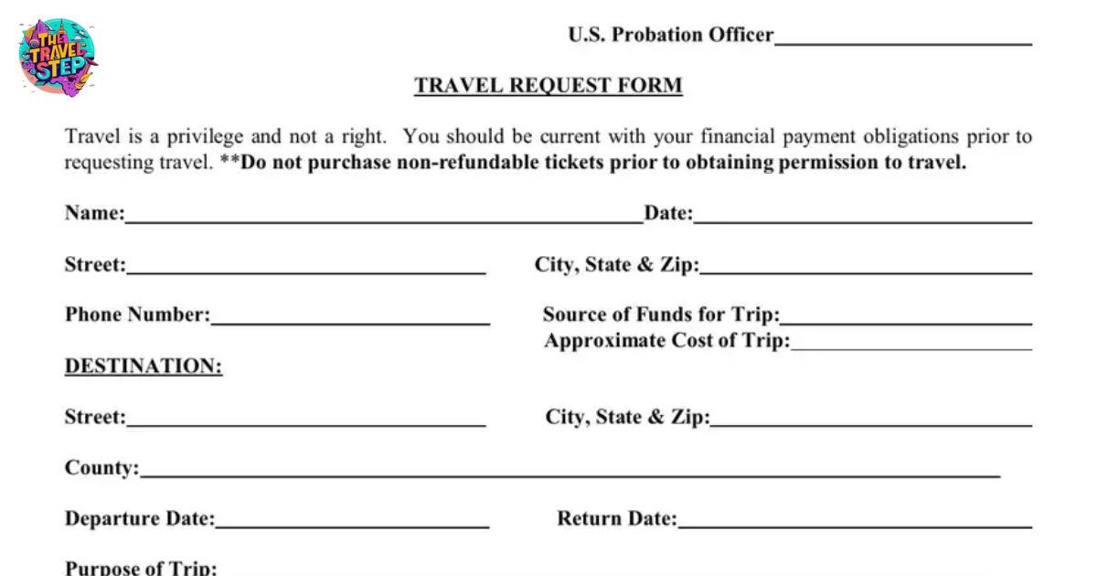 How To Get Permission To Travel While On Probation?